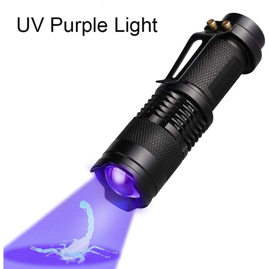 Dgspirit Led Uv Nm El Feneri Torch I K Ultra Viole I K Fiyat