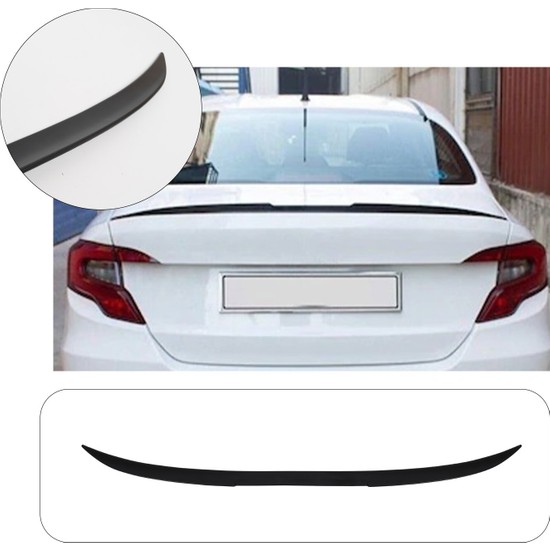 Brsplast Fiat Egea Arka Bagaj Spoiler Cm Fiyat