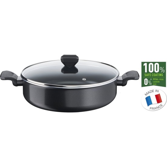 Tefal B55572 Titanyum 1X Extra Cook Clean Kısa Tencere 28 Fiyatı