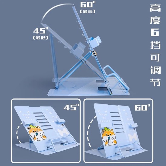 Bifeng Shop Beyaz Temel Stil Masa Kitap Standı Metal Okuma Fiyatı