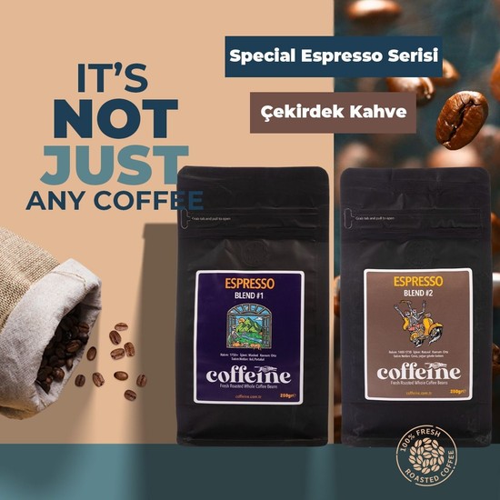 Coffeine Special Espresso Serisi Çekirdek Kahve 500GR Fiyatı