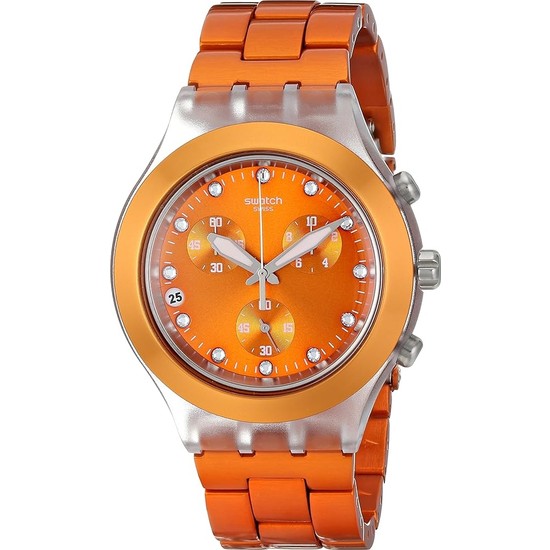 Swatch Full Blooded Naranja Kol Saati Svck Ag Fiyat