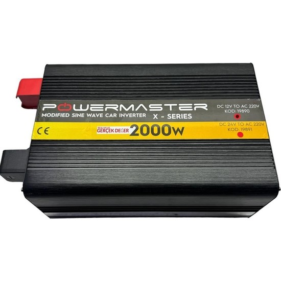 Powermaster V Volt W Watt Modifiye Sinus Inverter Fiyat