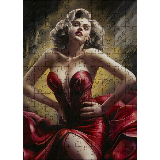 Karizma Tablo Tablomega Ah Ap Mdf Puzzle Yapboz Marilyn Fiyat