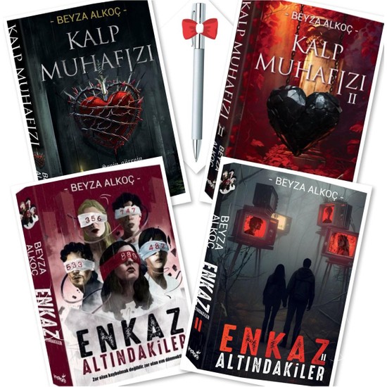 Enkaz Altındakiler Kalp Muhafızı 4 Kitap Beyza Alkoç Kitabı