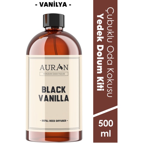 Auran Black Vanilla Yedek Ubuklu Oda Ve Ortam Kokusu Esans Fiyat