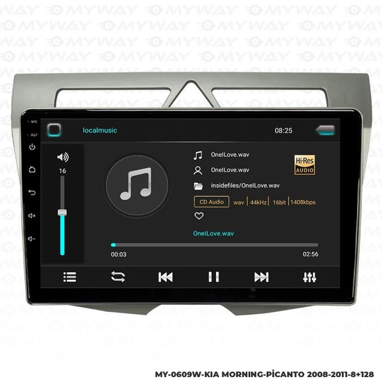Myway Ara Multimedya Kia Morning Android Carplay Gb Ram Fiyat