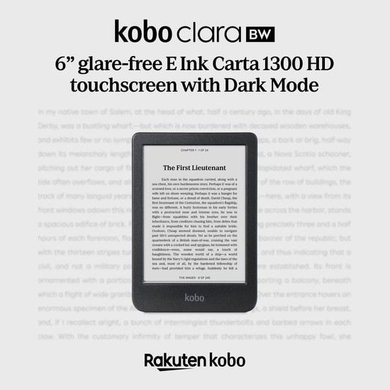 Kobo Clara Bw E Kitap Okuyucu Kitab Ve Fiyat Hepsiburada