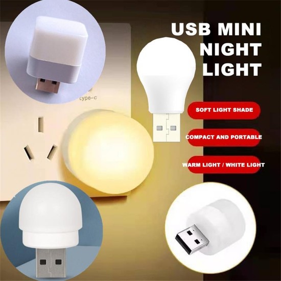 Xiyu Shop Effaf Usb Gece Lambas Mini Led Gece Lambas Usb Fiyat