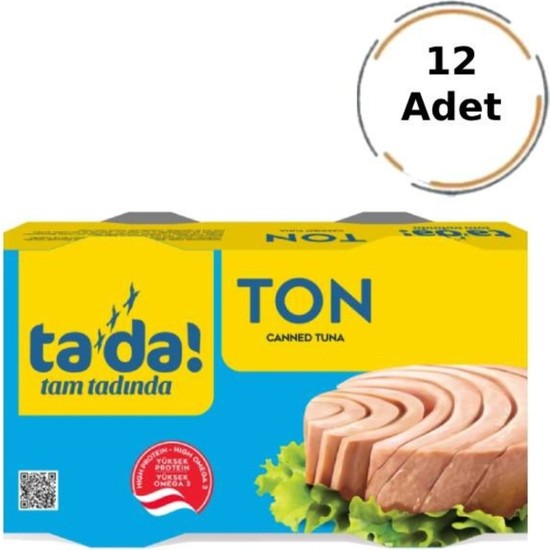 Tada Ayçiçek Yağlı Ton Balığı 150 gr 12 Adet Fiyatı