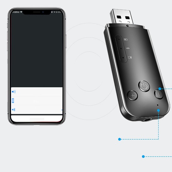 Humble USB Çift Çıkışlı Bluetooth Adaptörü 5 0 Kablosuz Fiyatı