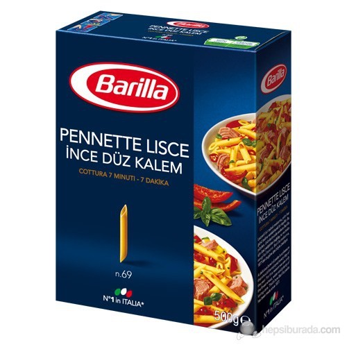 Barilla Pennette Lisce Nce D Z Kalem Makarna Gr Fiyat