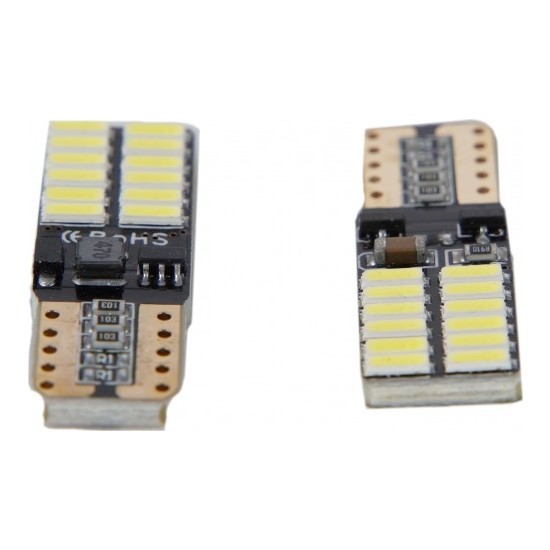 Otoban T10 Park Plaka Tavan LED Dipsiz Beyaz 24 Smd 12 V Fiyatı