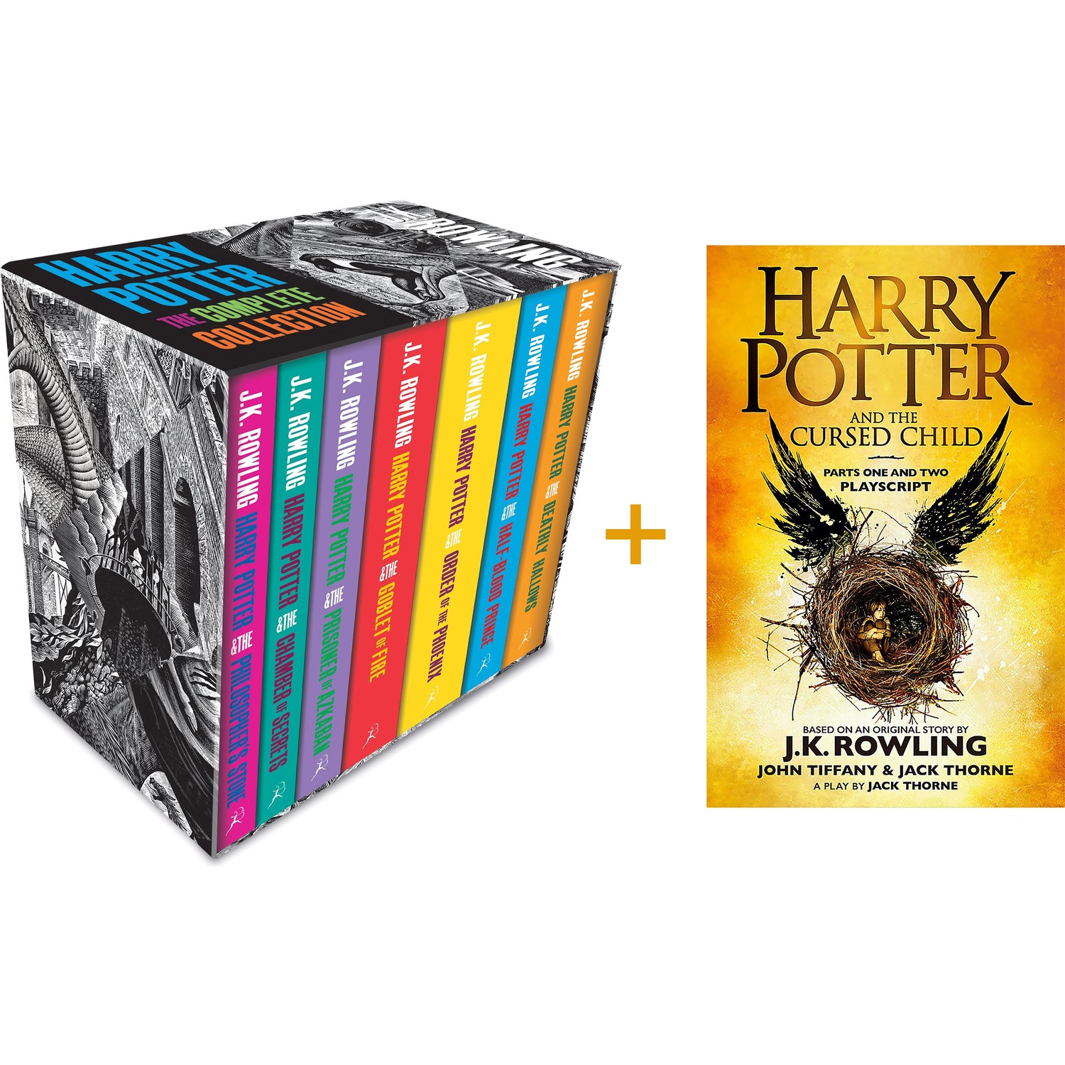 Harry Potter Boxed Set The Complete Collection Adult Kitab