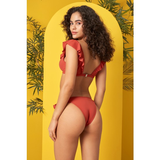 No Gossip Volanlı Bikini Tek Alt 219202 Tarçın Fiyatı