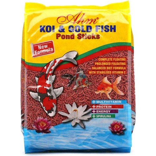 Canlı Petshop Koi ve Japon Balığı Renk Yemi Koi Goldfish Fiyatı