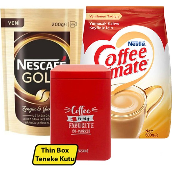 Nescafe Gold Eko Paket 200 gr Nestle Coffee Mate Kahve Fiyatı