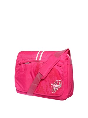 U.S. Polo Assn. Kumaş Çapraz Çanta Pembe (40*30*12)