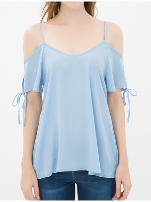 Koton Kadın Omuz Detaylı Bluz