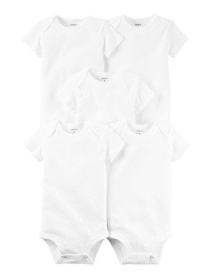 Carter's Layette Bebek 5li Beyaz Body-SS 126G387