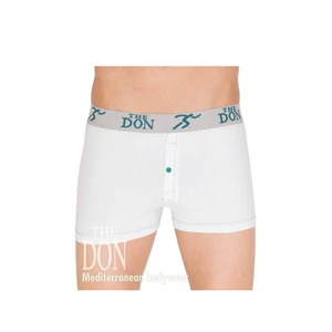 The Don Hipsters Beyaz Renk Erkek Boxer