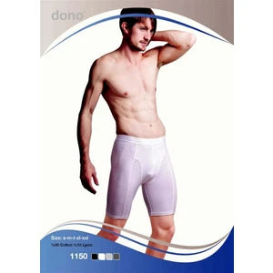 1150 Erkek Likralı Uzun Boxer