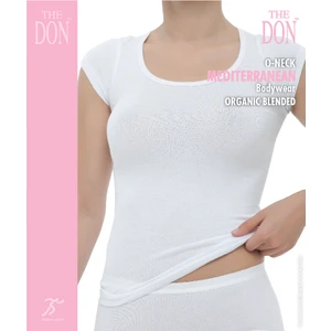 TheDON Bayan 0-Neck Beyaz Renk