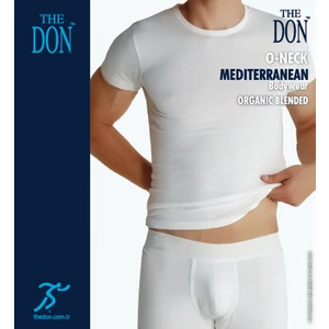 TheDON Erkek 0-Neck Beyaz Renk