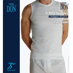 TheDON Erkek 0-Neck Sleeveless Beyaz Renk