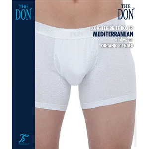 TheDON Erkek Long Leg Brief Boxer Siyah Renk