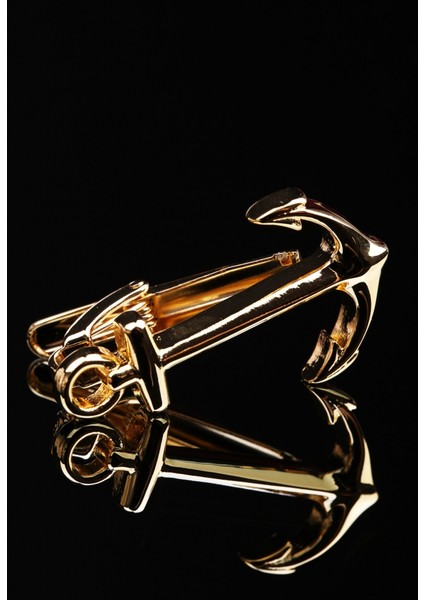 Çapa Gold Kravat İğnesi Kıy35
