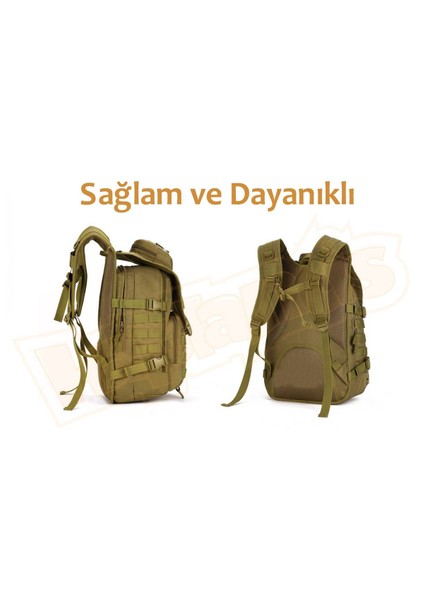 40L Molle Taktik Çanta (Haki)