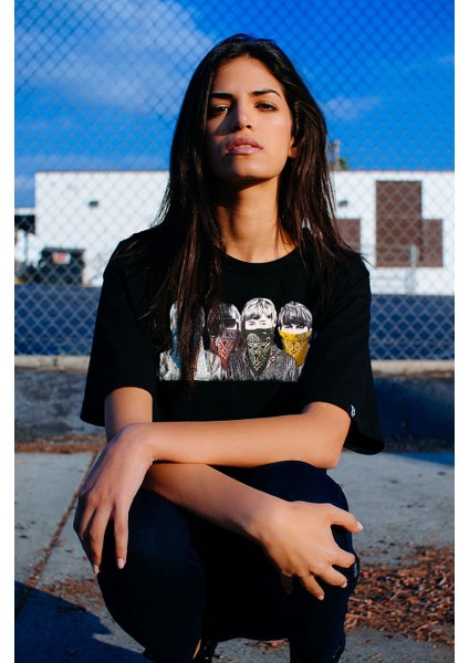 Beatles Printed Kadın T-Shirt