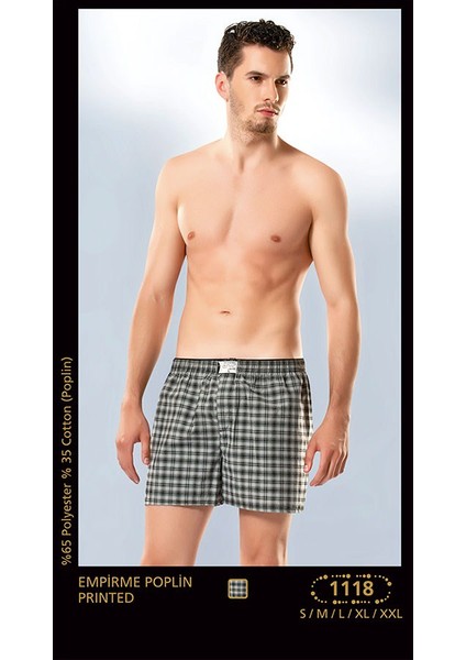 Erkek Boxer - Poplin