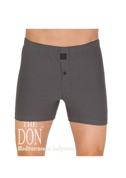 Jersey/Penye Füme Renk Erkek Boxer