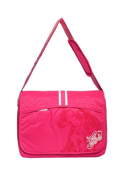 U.S. Polo Assn. Kumaş Çapraz Çanta Pembe (40*30*12)