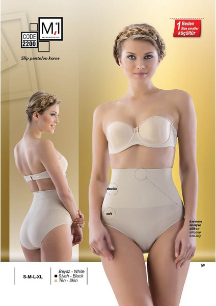 2200 Mideli Slip Korse