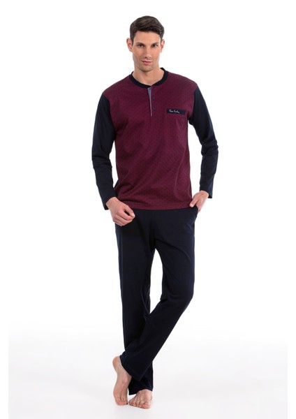 Erkek Uzun Kol Pijama Takım 5240
