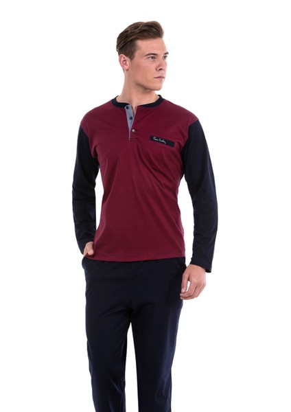 Erkek Uzun Kol Pijama Takım 5238