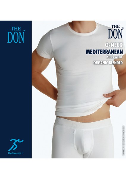 TheDON Erkek 0-Neck Siyah Renk