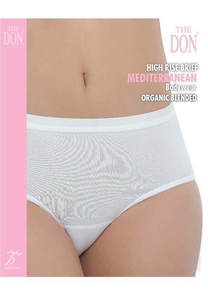 TheDON Bayan High Rise Brief Siyah Renk