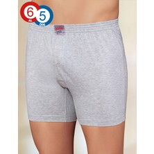 Şahinler Gri Pamuk Erkek Boxer 6'lı Paket Cinsiyet: Erkek Konforlu ve Sağlıklı Seçim