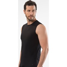 Cacharel 1303 Spor Erkek Bisiklet Yaka - Siyah