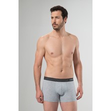Cacharel 1318 İkili Boxer - Gri Melanj