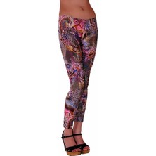 Redhotbest Paisley Pattern Fashion Tight - Şal Desenli Tayt - Rhb101078