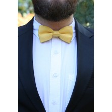 La Pescara Sarı Saten Papyon SP21