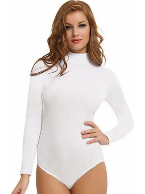 Nbb 2960 Uzun Kollu Boğazlı Çıtçıtlı Body