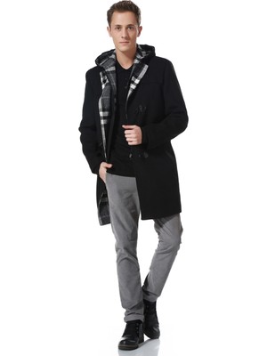 PLT7610 DEWBERRY PALTO-SİYAH