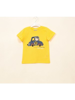 Biricik'S Erkek Çocuk Maymunlu Tshirt