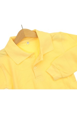 Polo Yaka Duz Renk Basic Erkek Lakos Tisort 1005 Sari 1005 Sar Bunadeger Com